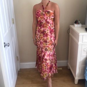 Once worn floral summer dress
